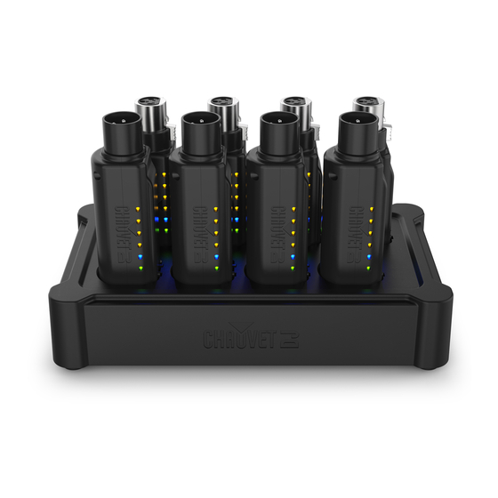 Chauvet DJ D-Fi XLR TX Kurzanleitung