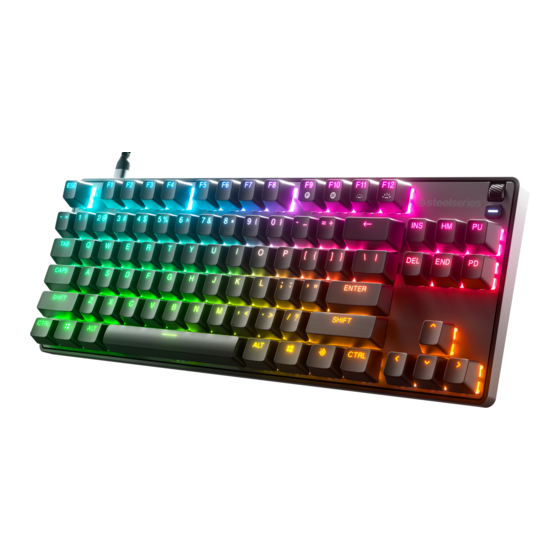 SteelSeries Apex 9 TKL Bedienungsanleitung