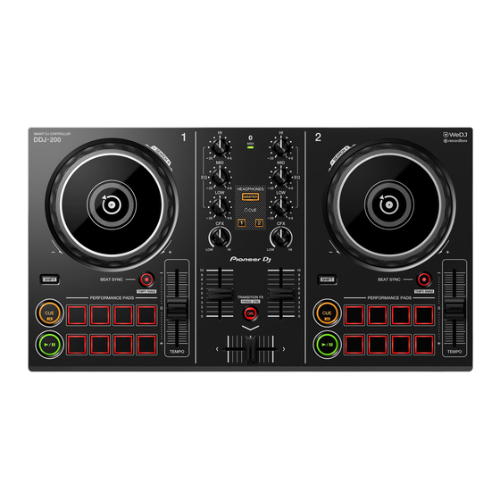 PIONEER DJ DDJ-200 Bedienungsanleitung