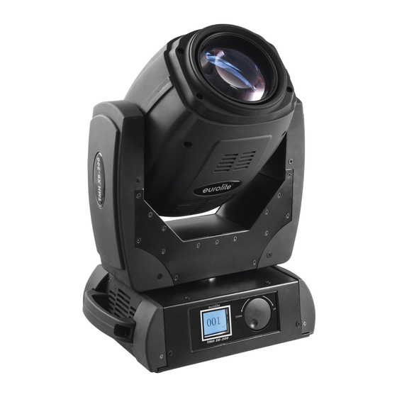 EuroLite TMH XB-200 Bedienungsanleitung