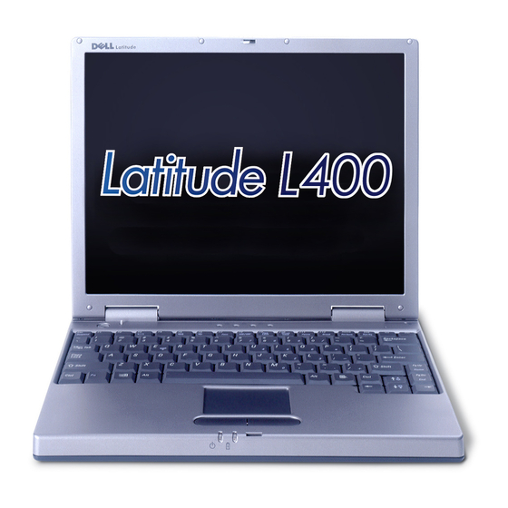 Dell Latitude L400 Benutzerhandbuch