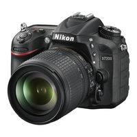 Nikon D7200 Benutzerhandbuch