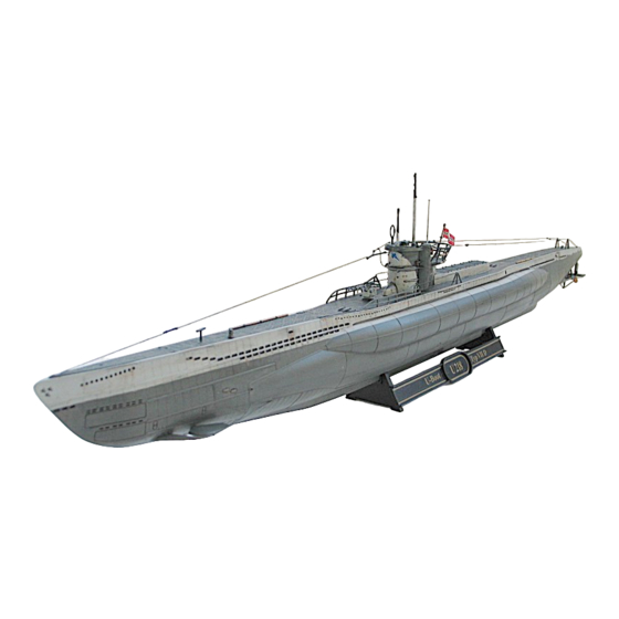 REVELL Minenleger VII D Montageanleitung