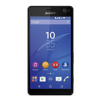 Sony Xperia C4 dual E5333 Bedienungsanleitung