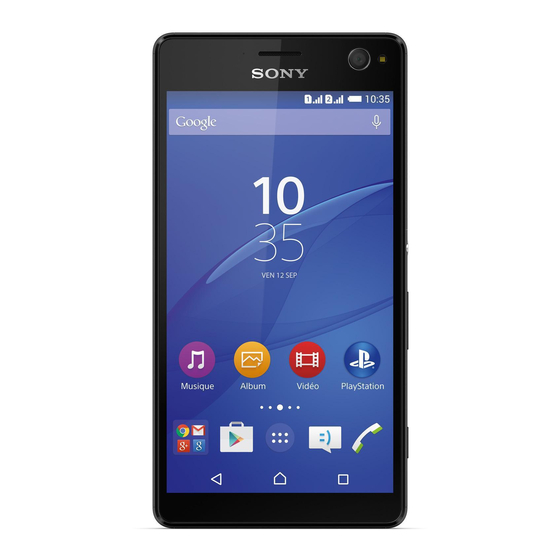 Sony Xperia C4 dual Bedienungsanleitung