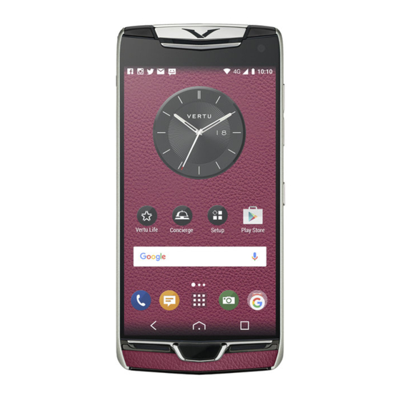 Vertu Constellation Handbuch