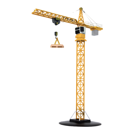 Jamara Turmdrehkran Liebherr 2,4 GHz Gebrauchsanleitung