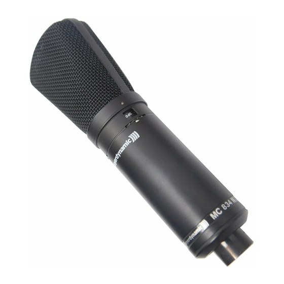 Beyerdynamic MC 834 Produktinformation