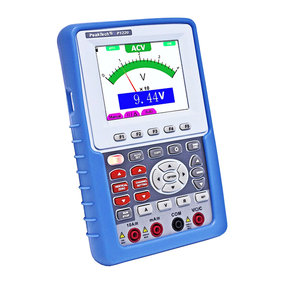 PeakTech 1220 Bedienungsanleitung
