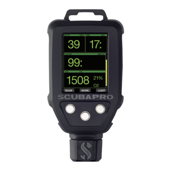 Scubapro G2 Console Schnellanleitung