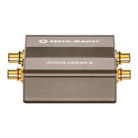 Oehlbach AUDIO LINEAR 8 Bedienungsanleitung