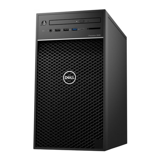 Dell Precision 3640 Tower Servicehandbuch