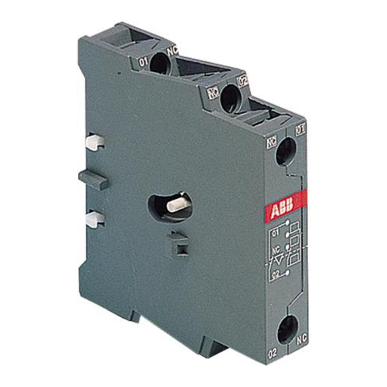 ABB A30 Betriebsanleitung
