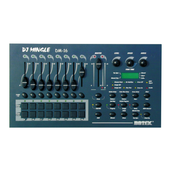 Botex dm-16 dj mingle Bedienungsanleitung