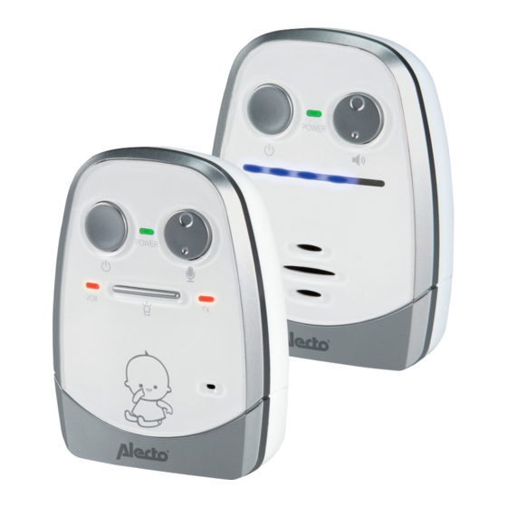 Alecto DBX-60 Bedienungsanleitung
