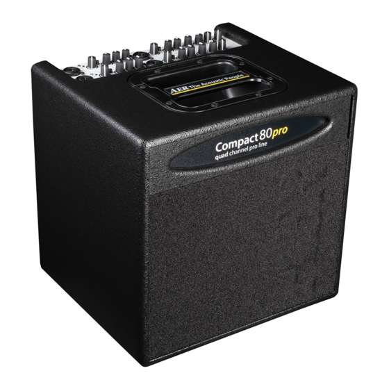 AER Compact 80 pro Bedienungsanleitung