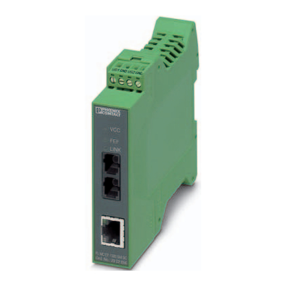 Phoenix Contact FL MC EF 1300 SM SC Datenblatt