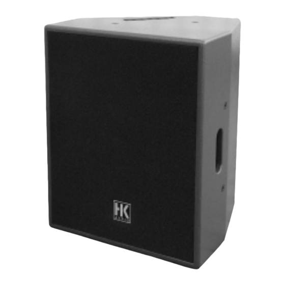 HK Audio VT 115 X Bedienungsanleitung