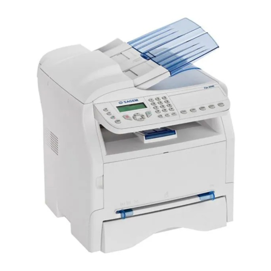 Sagem FAX 4440 Bedienungsanleitung