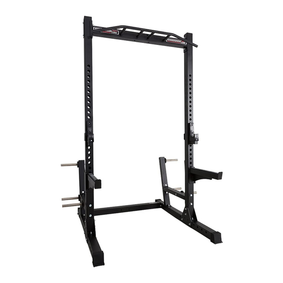 Barbarian line BB-9035 Profi Half Rack Handbuch