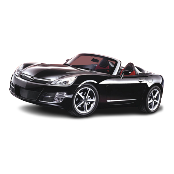 Opel GT Betriebsanleitung