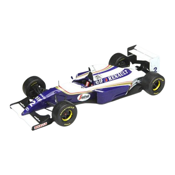 Fujimi WILLIAMS FW16 BRAZIL GP Montageanleitung