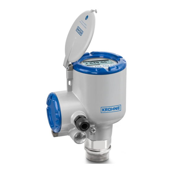 KROHNE OPTIWAVE 7500 C Handbuch