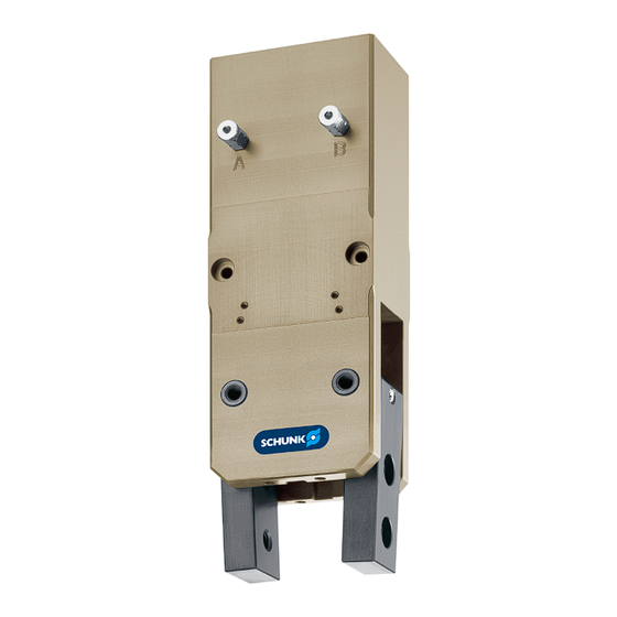 SCHUNK PRG 42 Betriebsanleitung