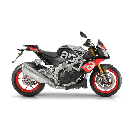 APRILIA Tuono V4 1100 RR/Factory Bedienungsanleitung