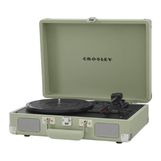 Crosley Cruiser Plus CR8005F Handbuch