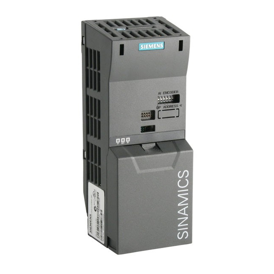 Siemens CU240S Betriebsanleitung