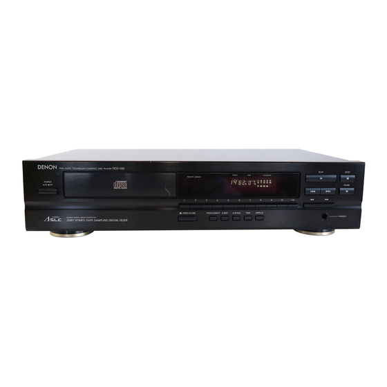 Denon DCD-695 Bedienungsanleitung