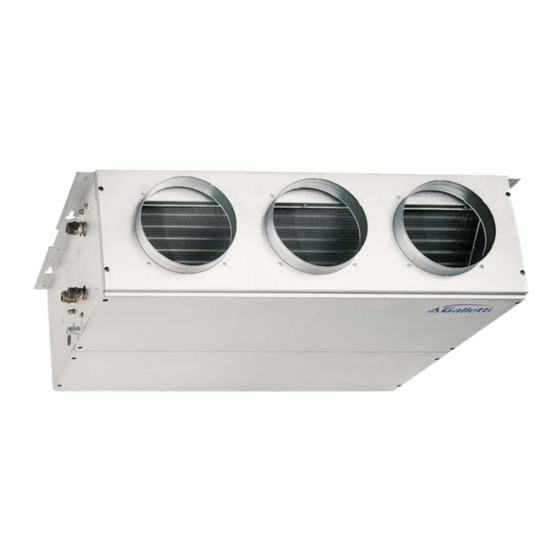 Galletti UTN Serie Technisches Handbuch