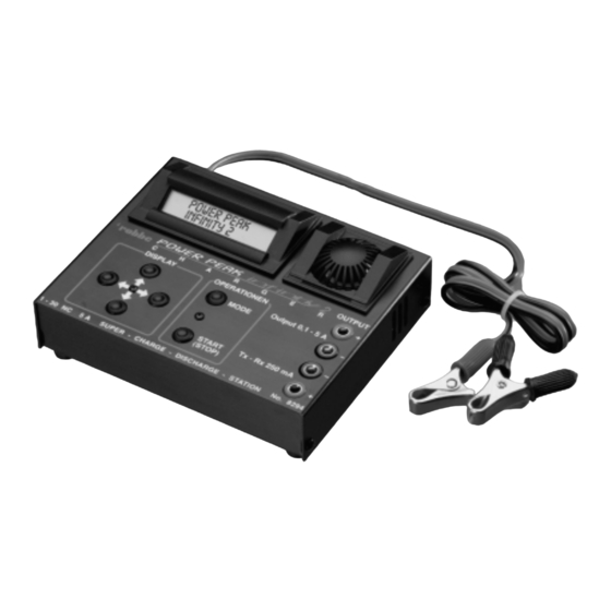 ROBBE POWER PEAK INFINITY 2 Bedienungsanleitung