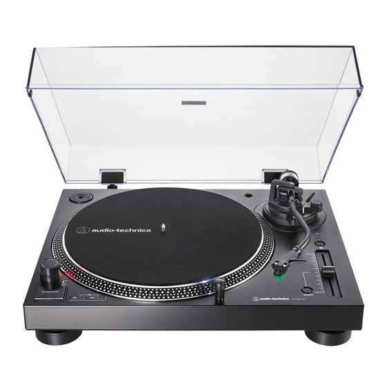 Audio-Technica AT-LP120XBT-USB Bedienungsanleitung