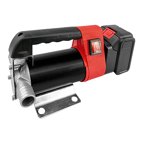 profi-pumpe UNIVERSAL-STAR ACCU 260-4.2 Bedienungsanleitung