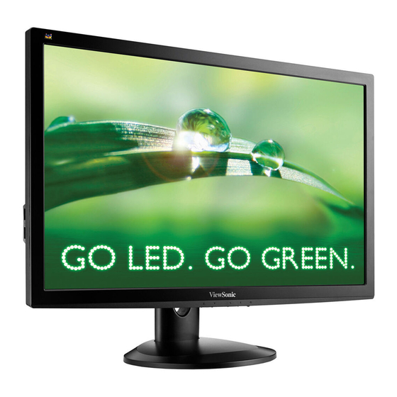 ViewSonic VG2732m-LED Bedienungsanleitung