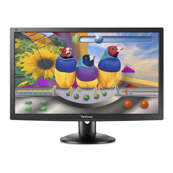 ViewSonic VG2732m-LED Bedienungsanleitung