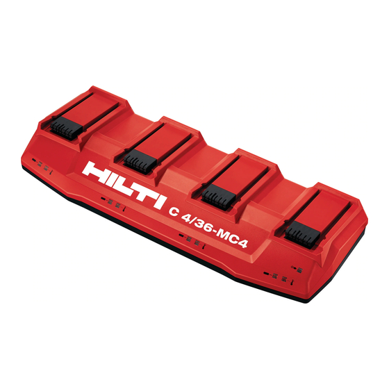 Hilti C 4/36-MC4 Original Bedienungsanleitung