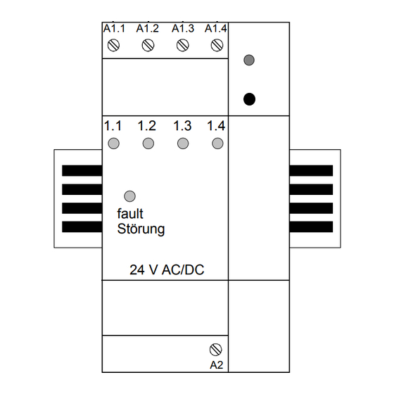 Gira 4fach 230V AC REG Gebrauchsanweisung