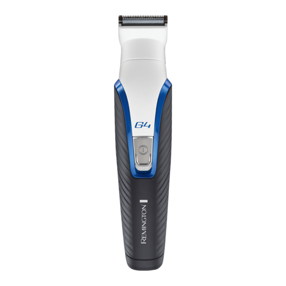 Remington G4 Graphite Series Bedienungsanleitung