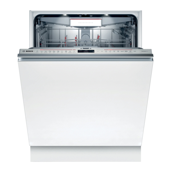 Bosch SMV8YCX01E Gebrauchsanleitung