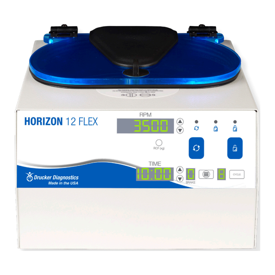 Drucker Diagnostics HORIZON 12 FLEX Bedienungsanleitung