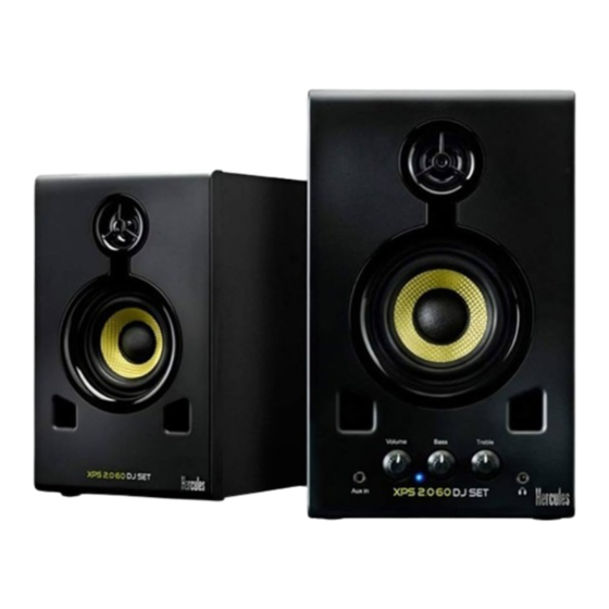 Hercules XPS 2.0 60 DJ SET Benutzerhandbuch