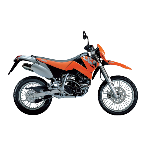KTM 400 LC4-E 2000 Bedienungsanleitung