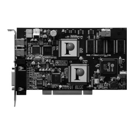 Pinnacle Studio Deluxe Schnellinstallationsanleitung