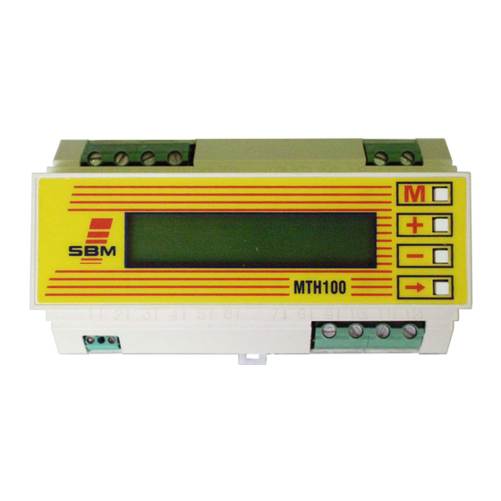 SBM MTH 100 Technische Beschreibung