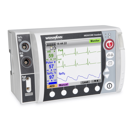 Weinmann MEDUCORE Standard Gebrauchsanweisung