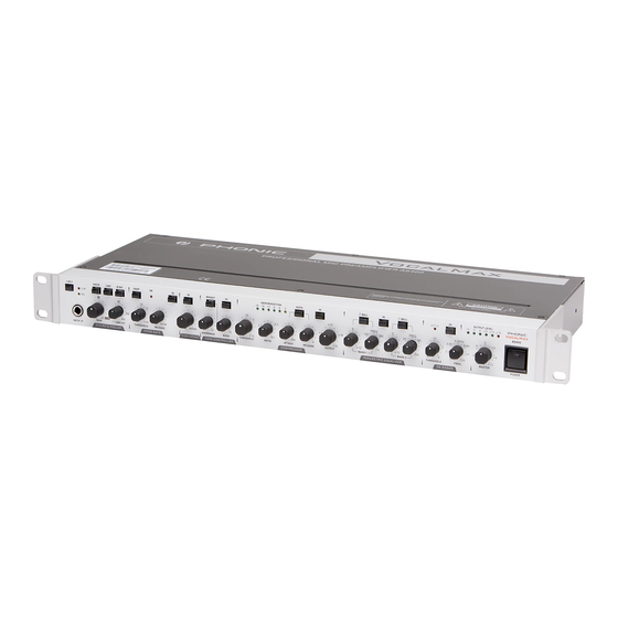 Phonic A6400 Handbücher