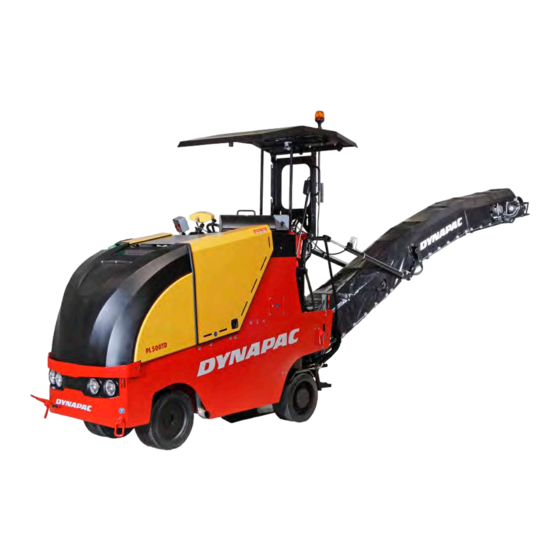 Dynapac PL 500 TD Handbücher